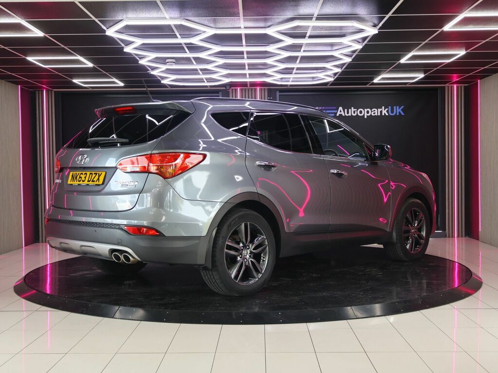 Hyundai Santa Fe 2013 2.2 Crdi Premium Se Suv 4Wd E Silver #2