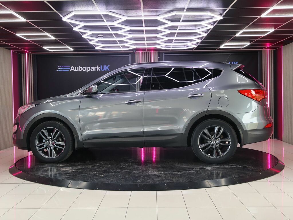 Hyundai Santa Fe 2013 2.2 Crdi Premium Se Suv 4Wd E Silver #6