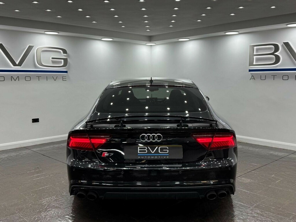 Audi S7 Hatchback 4.0 Tfsi V8 Black Edition Sportback S Tr Black #6