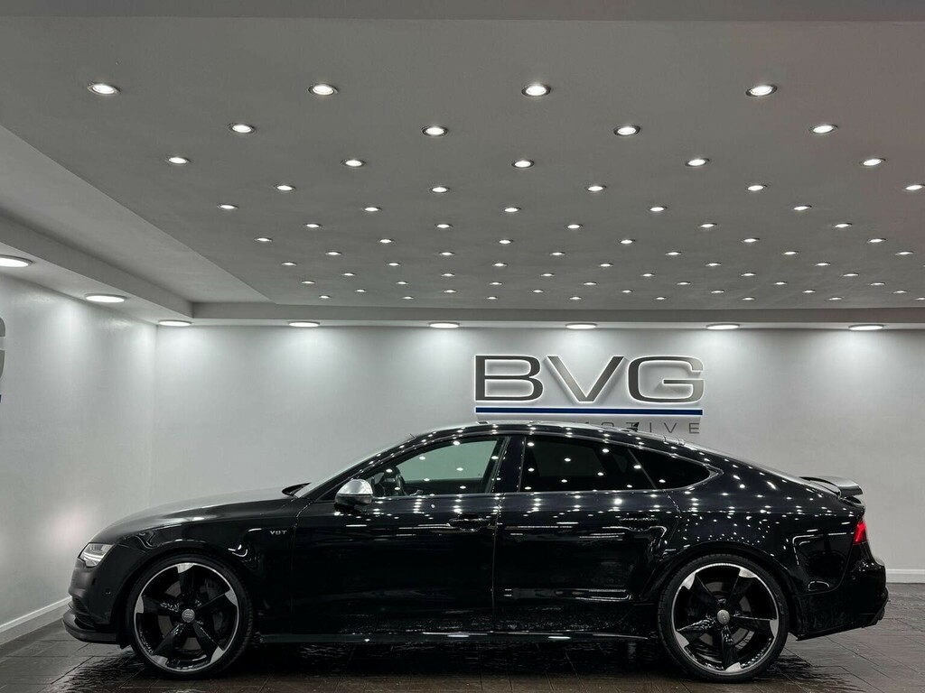 Audi S7 Hatchback 4.0 Tfsi V8 Black Edition Sportback S Tr Black #4
