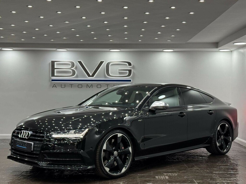 Audi S7 Hatchback 4.0 Tfsi V8 Black Edition Sportback S Tr Black #3