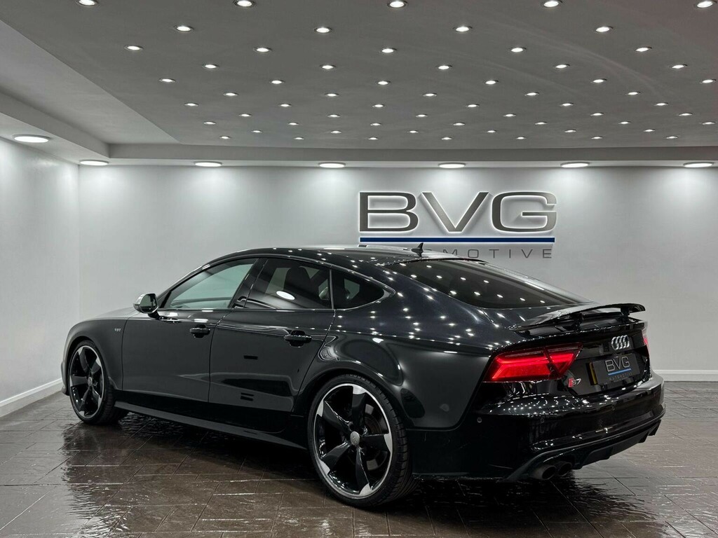 Audi S7 Hatchback 4.0 Tfsi V8 Black Edition Sportback S Tr Black #5