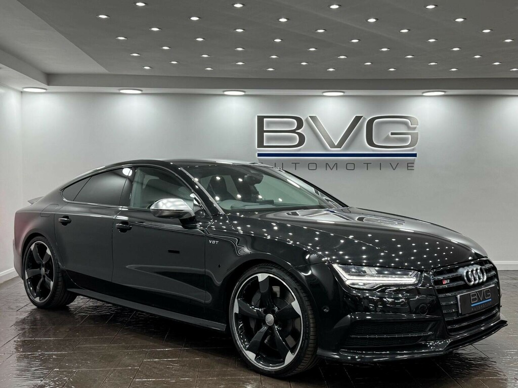 Audi S7 Hatchback 4.0 Tfsi V8 Black Edition Sportback S Tr Black