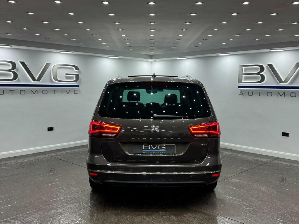 Seat Alhambra Mpv 2.0 Tdi Se Lux Dsg Euro 6 Ss 201766 Brown #5