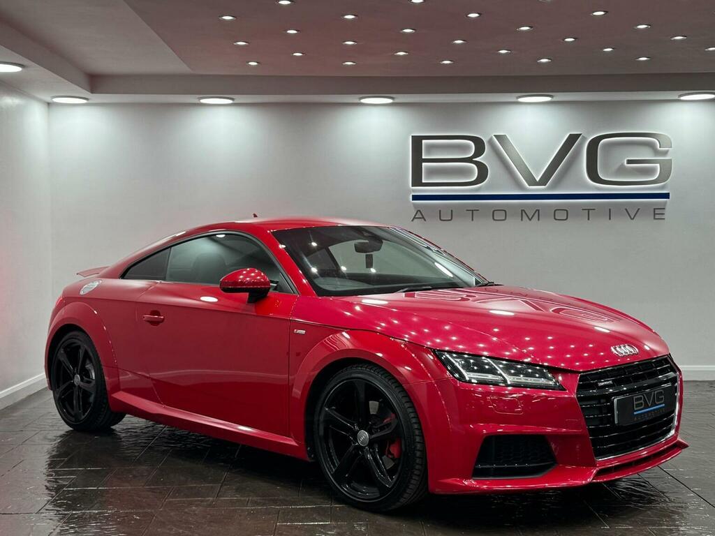 Audi TT Coupe 2.0 Tfsi S Line S Tronic Quattro Euro 6 Ss Red
