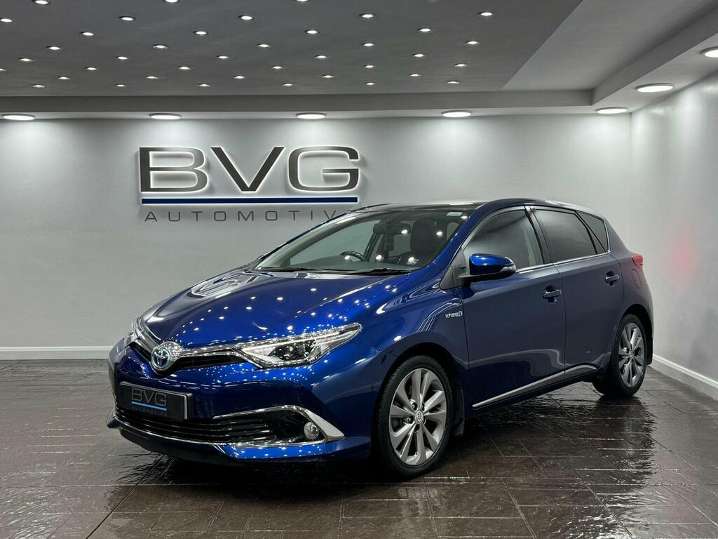 Toyota Auris Hatchback 1.8 Vvt-h Excel Cvt Euro 6 Ss 20 Blue #3