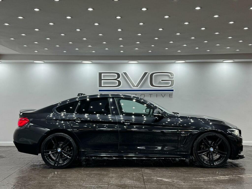 BMW 4 Series Gran Coupe 2.0 420D M Sport Euro 6 Ss Black #4
