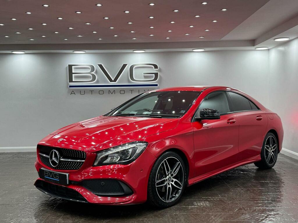 Mercedes-Benz CLA Class 1.6 Cla180 Amg Line Coupe 7G-dct Euro 6 Ss Red #3