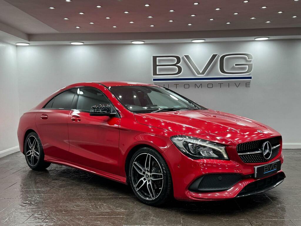 Mercedes-Benz CLA Class 1.6 Cla180 Amg Line Coupe 7G-dct Euro 6 Ss Red