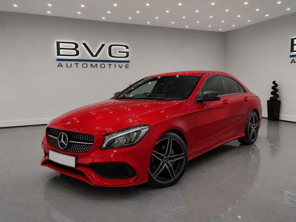 Mercedes-Benz CLA Class 1.6 Cla180 Amg Line Coupe 7G-dct Euro 6 Ss Red