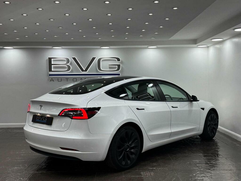 Tesla Model 3 Saloon Standard Range Plus Rwd 202070 White #6