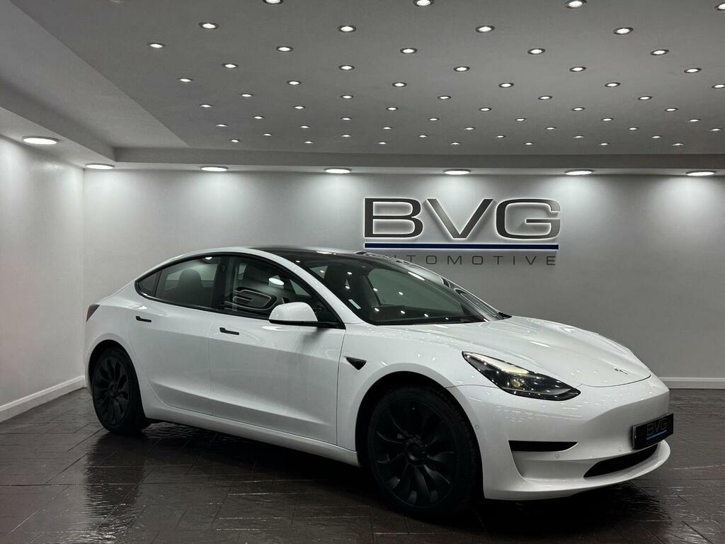 Tesla Model 3 Saloon Standard Range Plus Rwd 202070 White