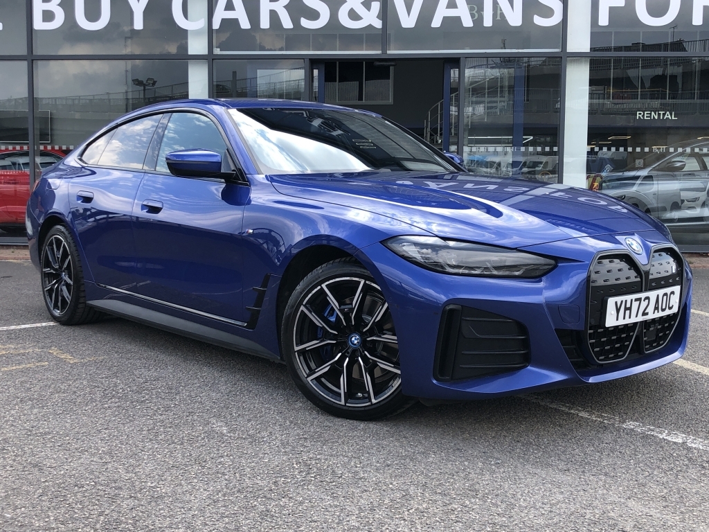 BMW i4 Coupe Edrive40 M Sport Blue