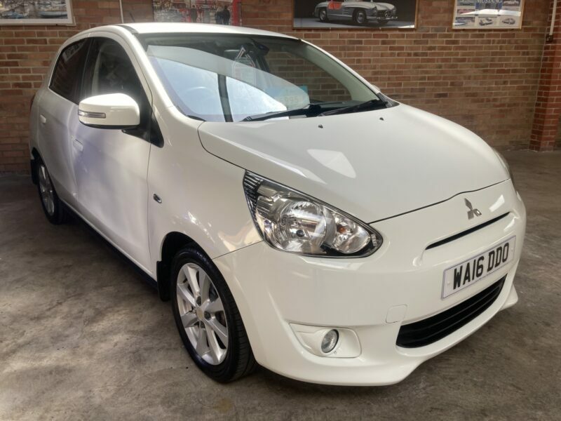 Mitsubishi Mirage Hatchback White