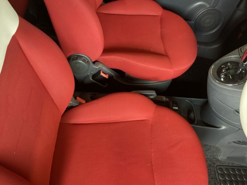 Fiat 500 Hatchback WV61VZL Red #4