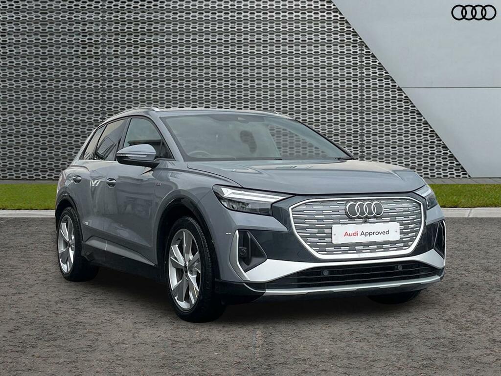 Audi Q4 E Tron 40 S Line 82Kwh YC72LGA Grey
