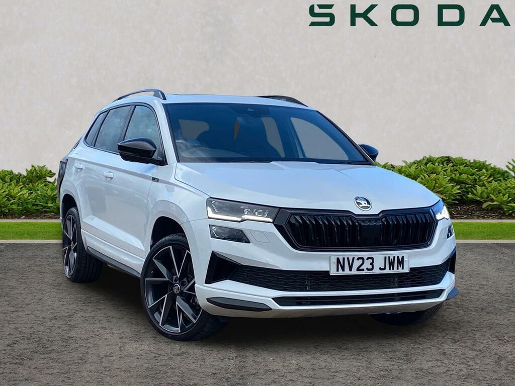Skoda Karoq 1.5 Tsi Act Sportline Dsg Euro 6 Ss White