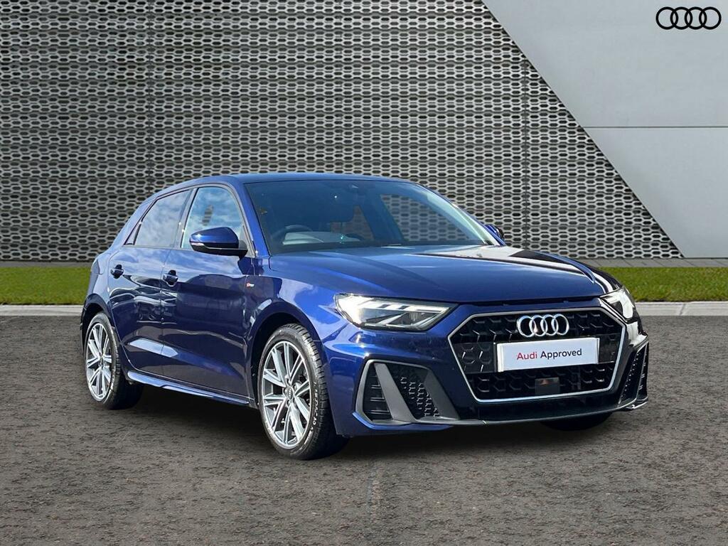Audi A1 1.0 Tfsi 30 S Line Sportback S Tronic Euro 6 Ss Blue