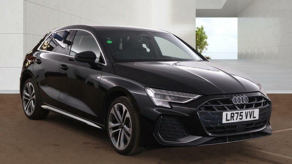 Audi A3 S Line Tfsi E 204 Ps S Tronic LR75VVL Black