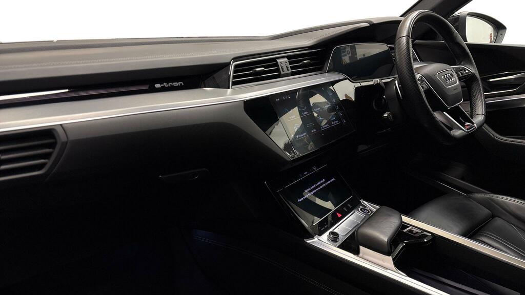 Audi E-tron 55 Black Edition Sportback Quattro 95Kwh KN72MYD Blue #5