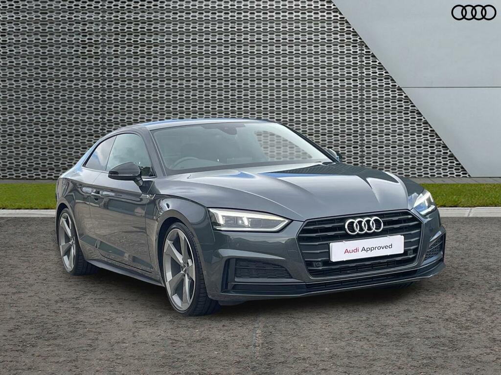 Audi A5 2.0 Tfsi 40 Black Edition Coupe S Troni Grey