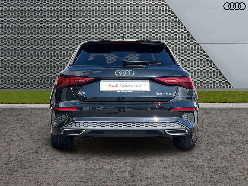 Audi A3 1.5 Tfsi 35 S Line Sportback Euro 6 Ss Black #4