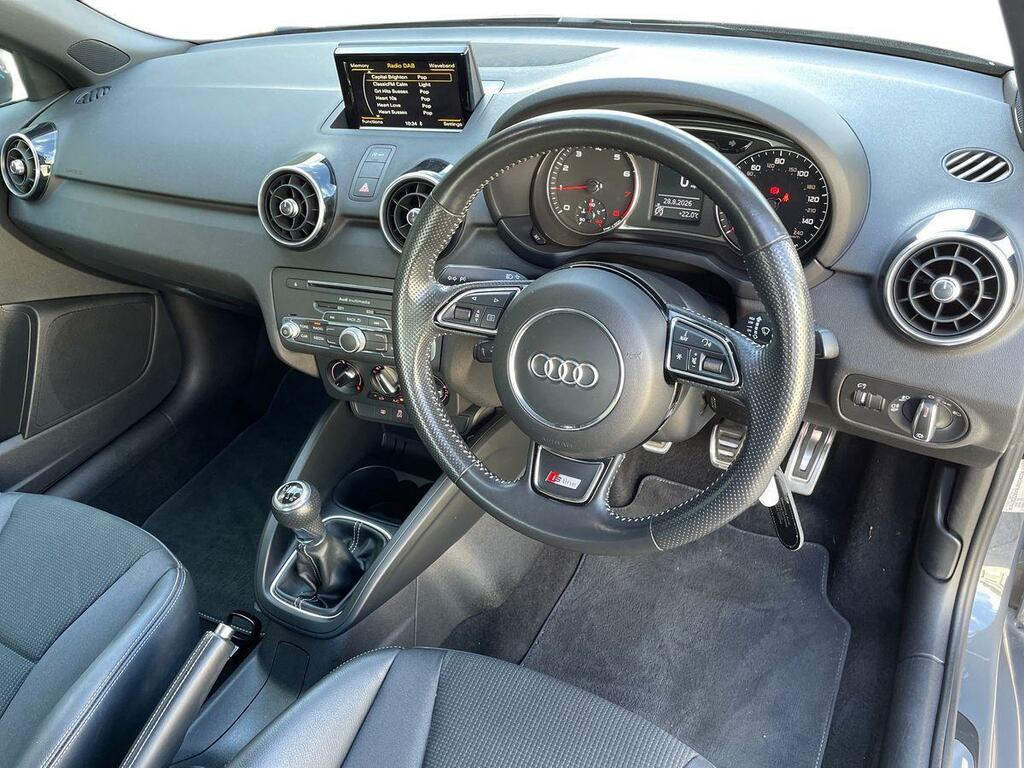 Audi A1 1.4 Tfsi S Line Hatchback Euro 6 Grey #6