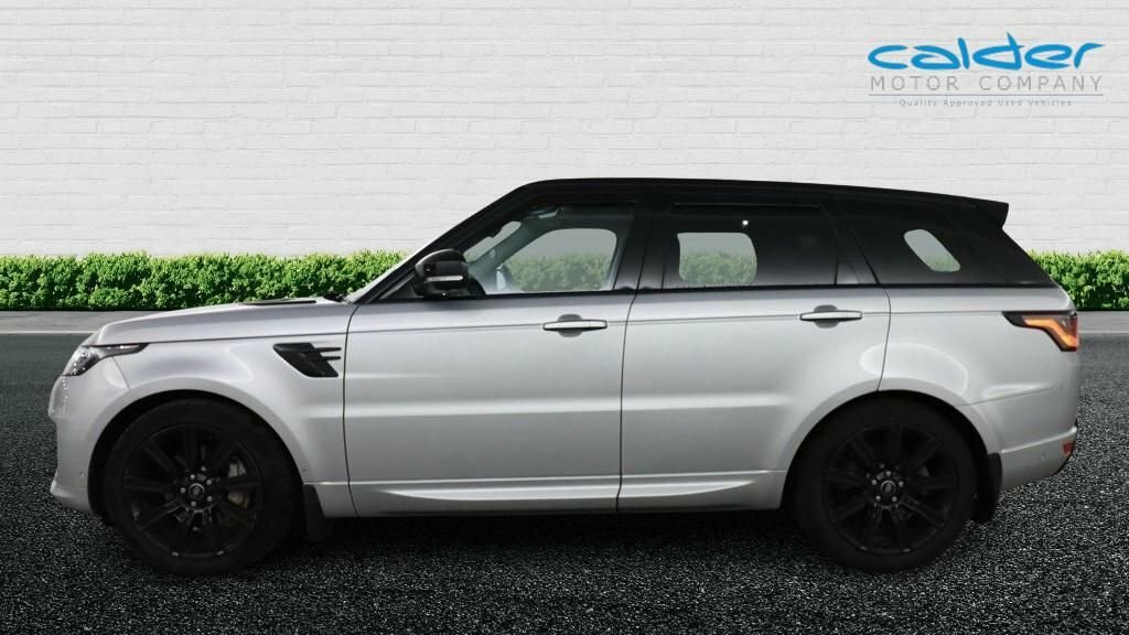 Land Rover Range Rover Sport 3.0 D300 Mhev Dynamic Suv BW71TTU Silver #5