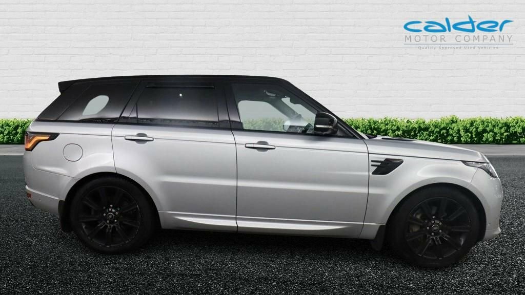 Land Rover Range Rover Sport 3.0 D300 Mhev Dynamic Suv BW71TTU Silver #6