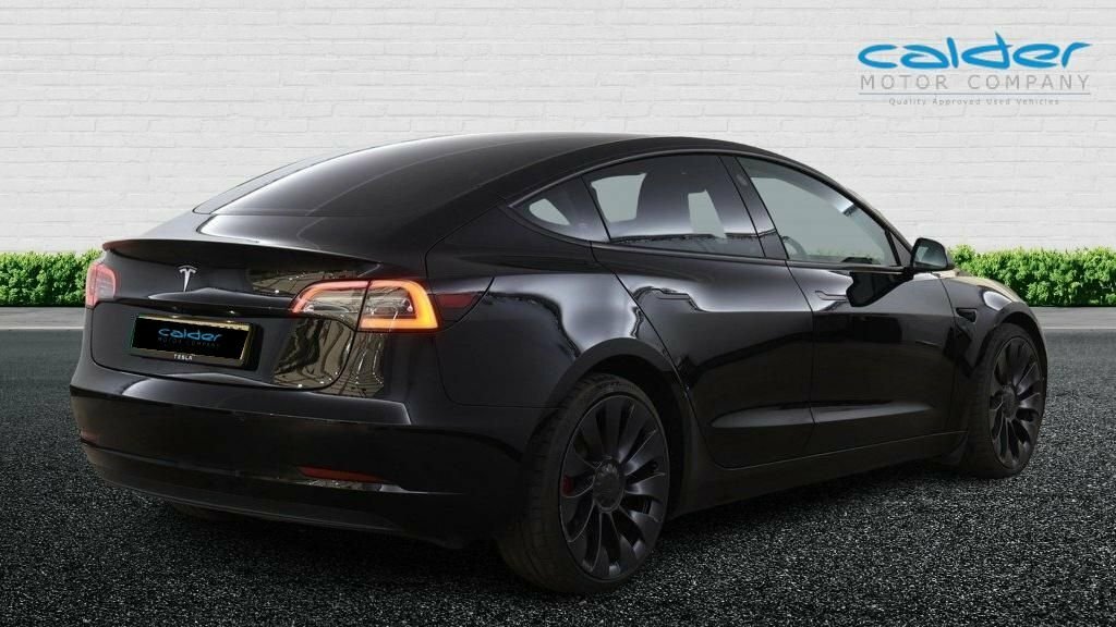 Tesla Model 3 Dual Motor Performance Saloon LE21BNU Black #5