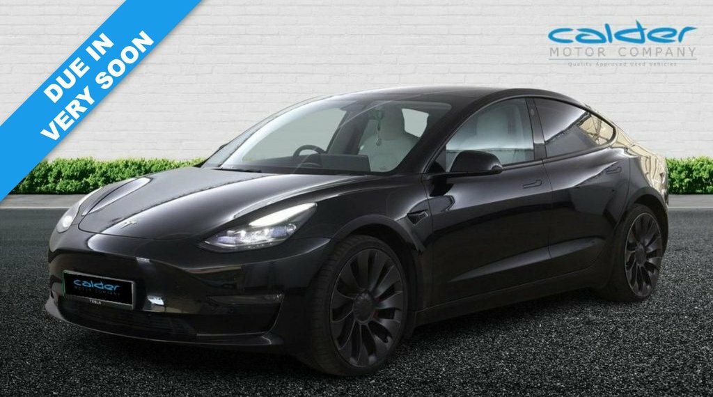 Tesla Model 3 Dual Motor Performance Saloon Black