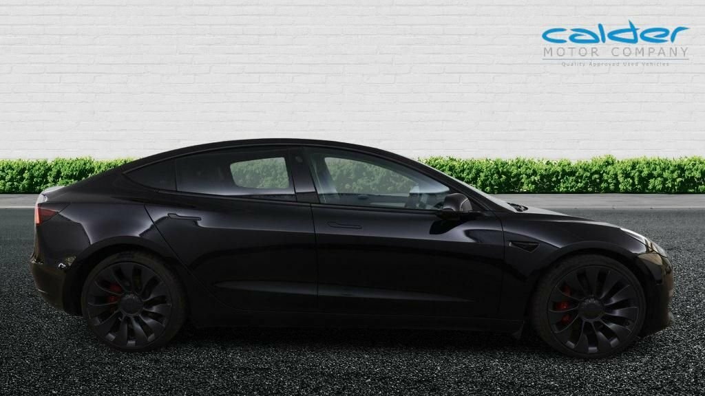 Tesla Model 3 Dual Motor Performance Saloon LE21BNU Black #4