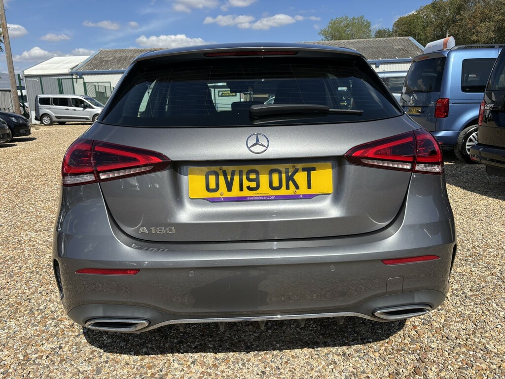 Mercedes-Benz A Class Hatchback 1.3 A180 Amg Line 201919 OV19OKT Grey #4