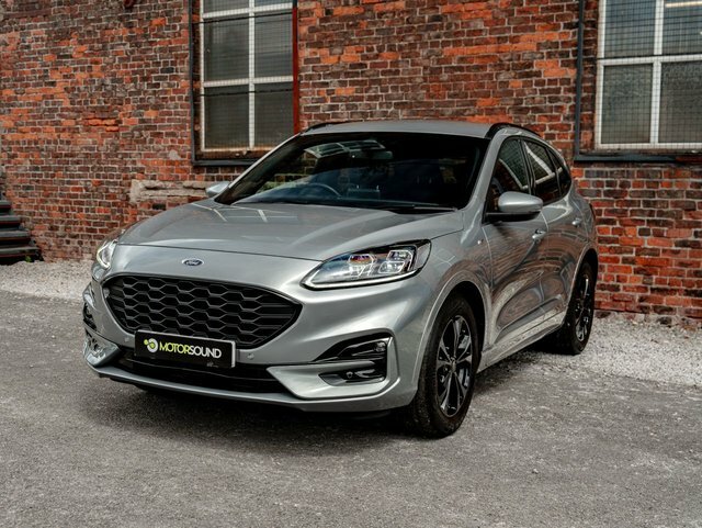 Ford Kuga 2022 1.5 Ecoblue St-line Suv Silver #2