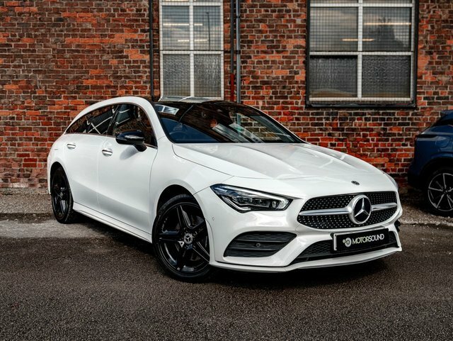 Mercedes-Benz CLA Class 2021 1.3 Cla250e 15.6Kwh Amg Line Premium Plus S White