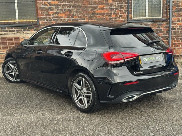 Mercedes-Benz A Class 2020 1.5 A180d Amg Line Executive Hatchback KM20KFW Black #4