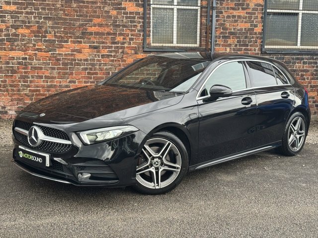 Mercedes-Benz A Class 2020 1.5 A180d Amg Line Executive Hatchback KM20KFW Black #3