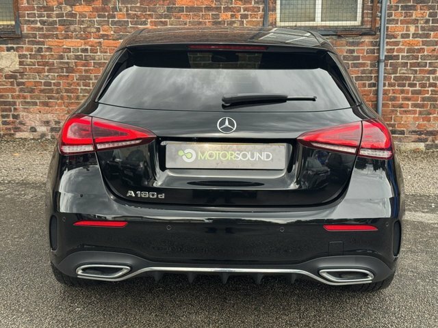 Mercedes-Benz A Class 2020 1.5 A180d Amg Line Executive Hatchback KM20KFW Black #5