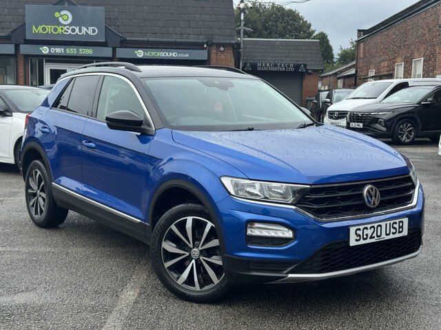 Volkswagen T-Roc 2020 1.0 Tsi Gpf Design Suv Blue