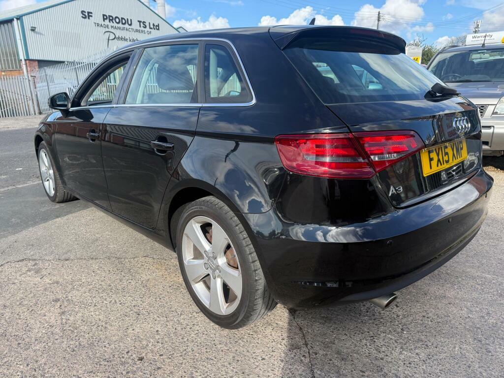 Audi A3 1.6 Tdi Sport Sportback Euro 6 S S Black #5