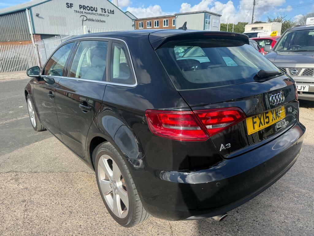 Audi A3 1.6 Tdi Sport Sportback Euro 6 S S Black #4