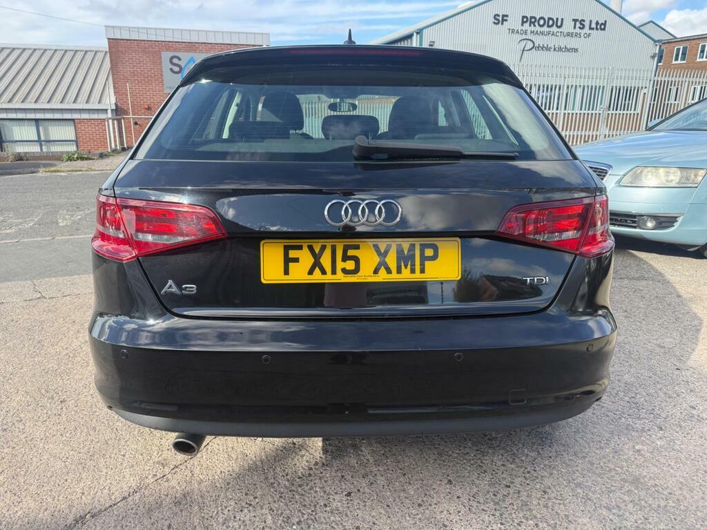 Audi A3 1.6 Tdi Sport Sportback Euro 6 S S Black #6