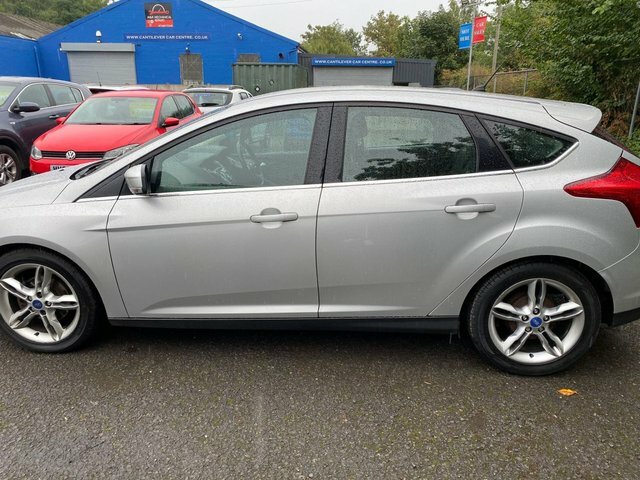 Ford Focus 1.6 Tdci Titanium X Hatchback Eu HX64ZXC Silver #4