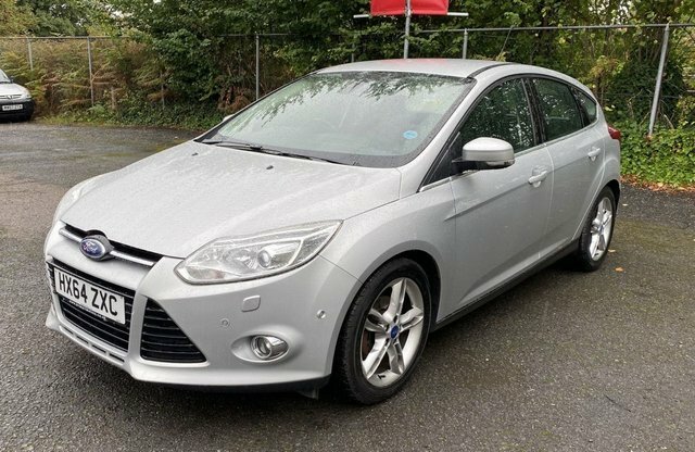 Ford Focus 1.6 Tdci Titanium X Hatchback Eu HX64ZXC Silver #3