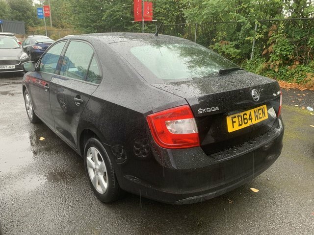 Skoda Rapid 1.2 Tsi Se Hatchback Euro 5 86 Black #4