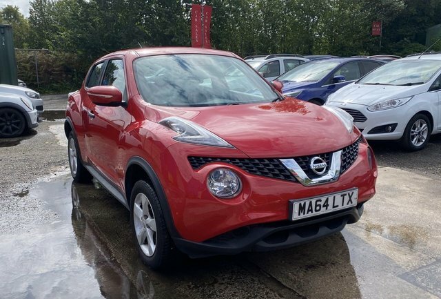 Nissan Juke 1.6 Visia Suv Euro 5 94 Ps Red