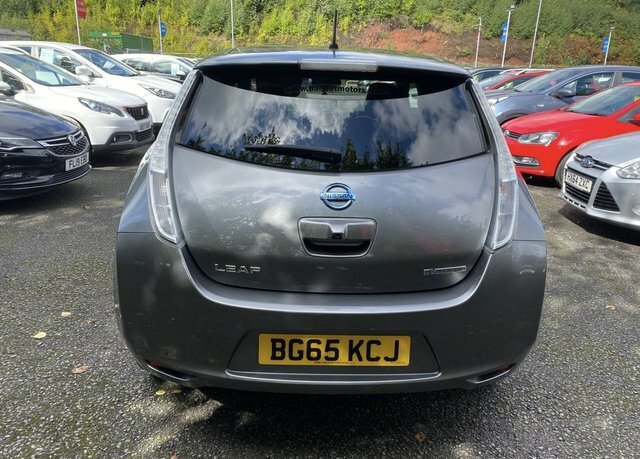 Nissan Leaf 24Kwh Acenta Hatchback 107 Bhp Grey #6