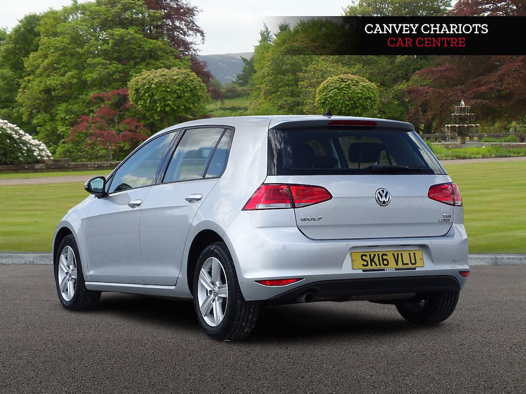 Volkswagen Golf 1.6 Tdi Bluemotion Tech Match Edition Dsg Euro 6 Silver #4