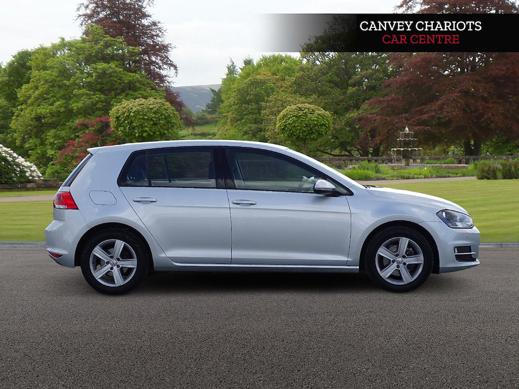 Volkswagen Golf 1.6 Tdi Bluemotion Tech Match Edition Dsg Euro 6 Silver #5