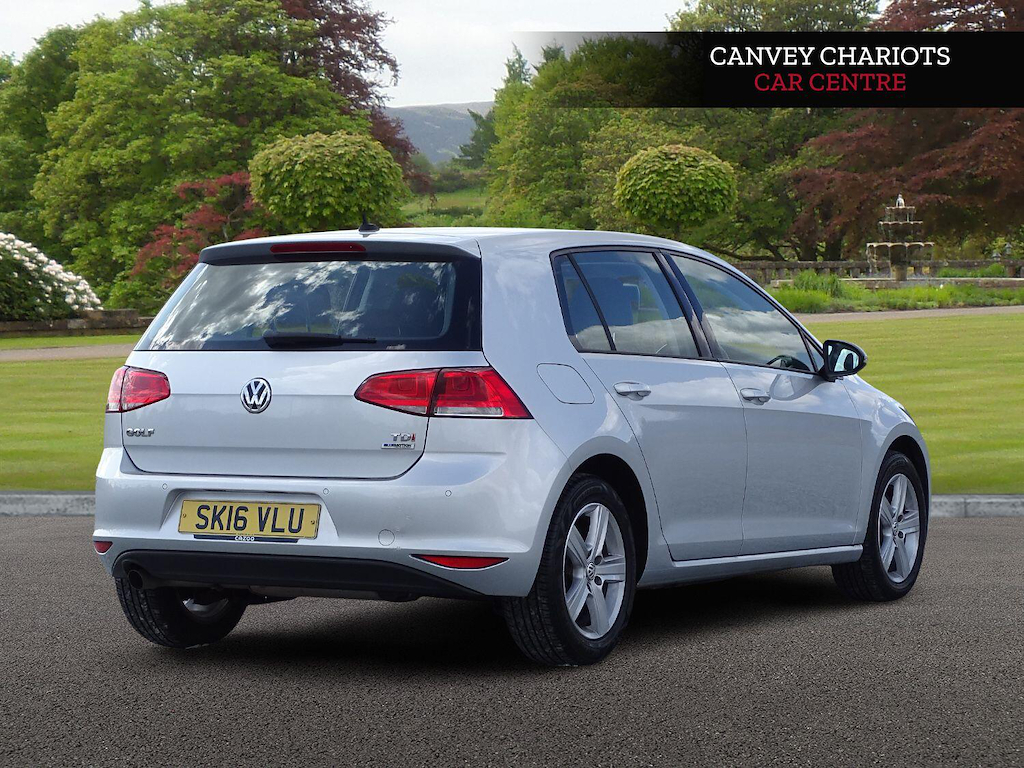 Volkswagen Golf 1.6 Tdi Bluemotion Tech Match Edition Dsg Euro 6 Silver #3